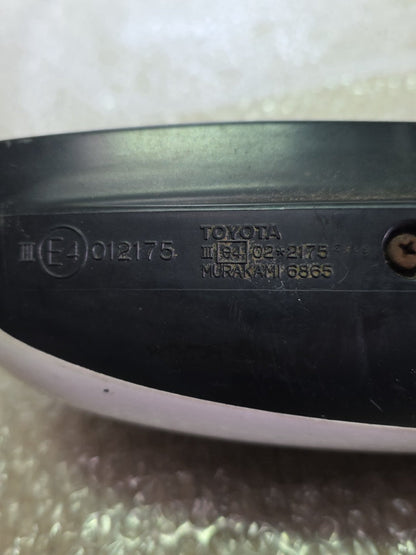 2004 Used Toyota Corolla- Left Door Mirror PN: 5 wires