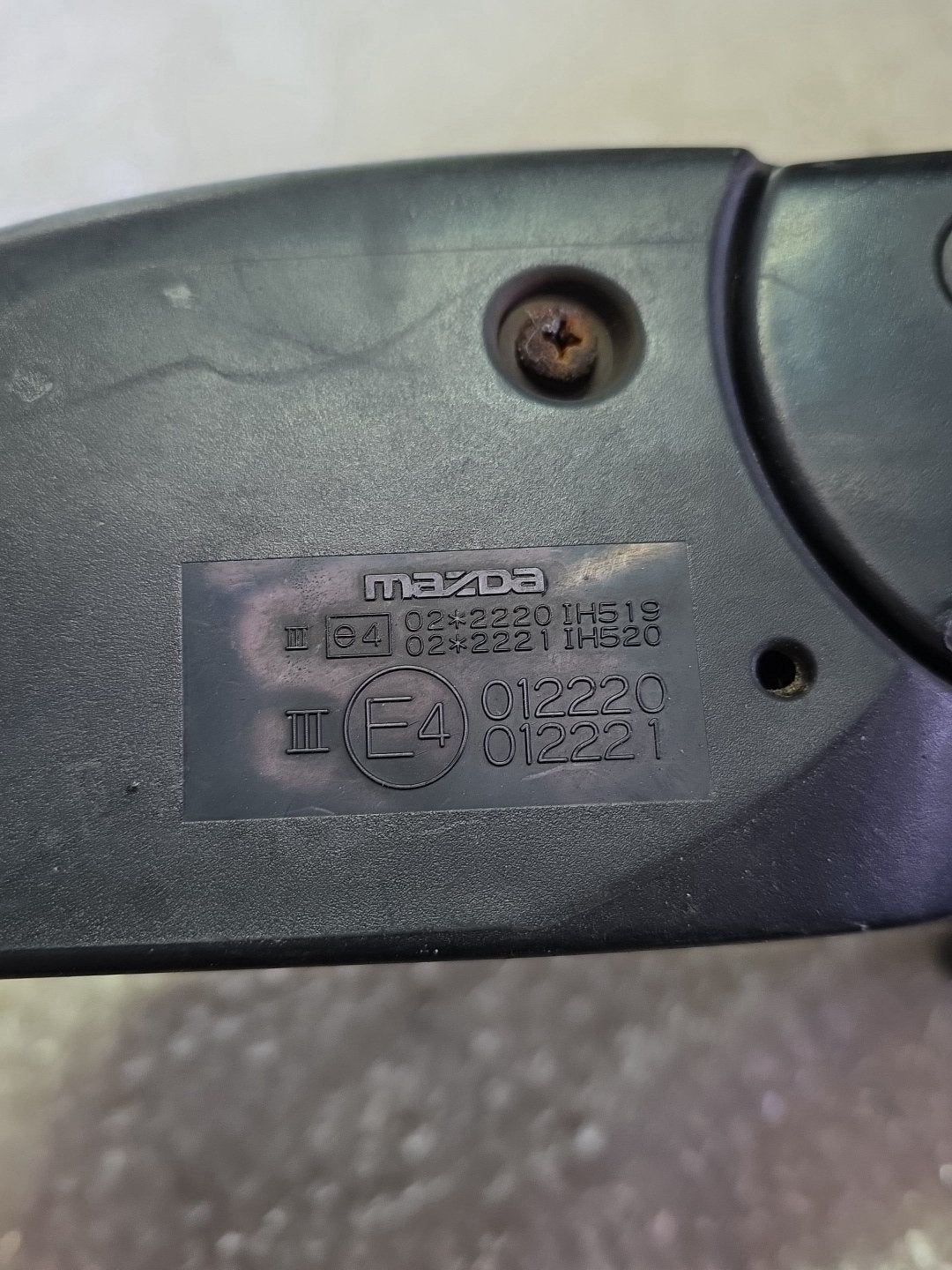 2005 Mazda Demio- Right Door Mirror PN: 5 pin
