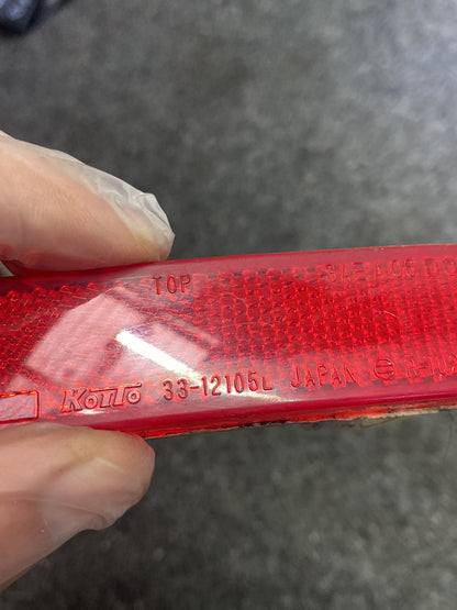 2010 Nissan Juke YF15 - Left Rear Bumper Reflector PN: see photos