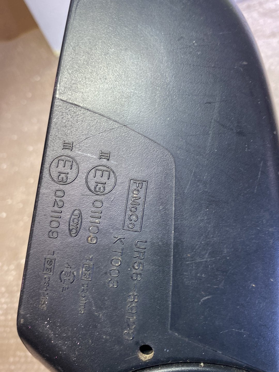2007 Ford Ranger- Right Door Mirror PN: 3 wires