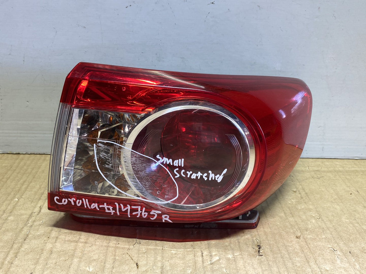 2010 Used Toyota Corolla - Right Taillight PN: Koito 12-566