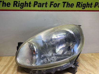 2012 Nissan March IV K13 K13 - Left Headlight PN: ICHIKOH H009