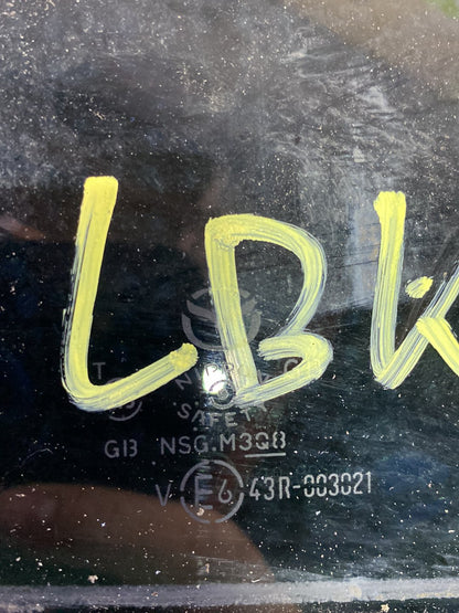 2008 Mazda Atenza- Left Rear Quarter Door Glass PN: M308