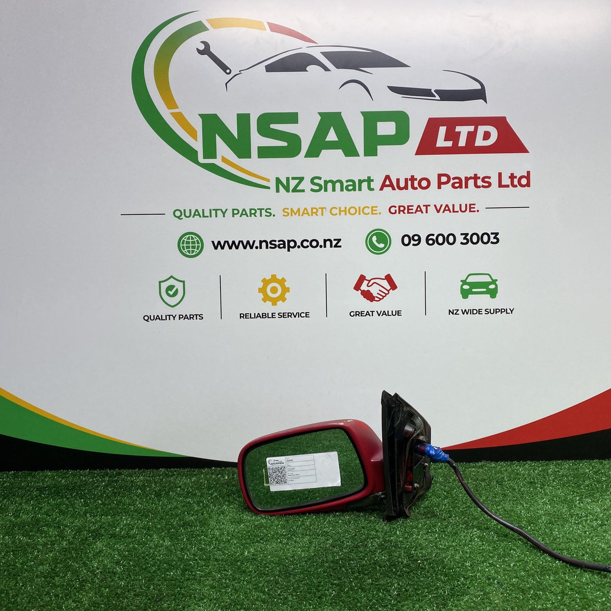 2004 Used Toyota Ist - Left Door Mirror PN: 5 Wires