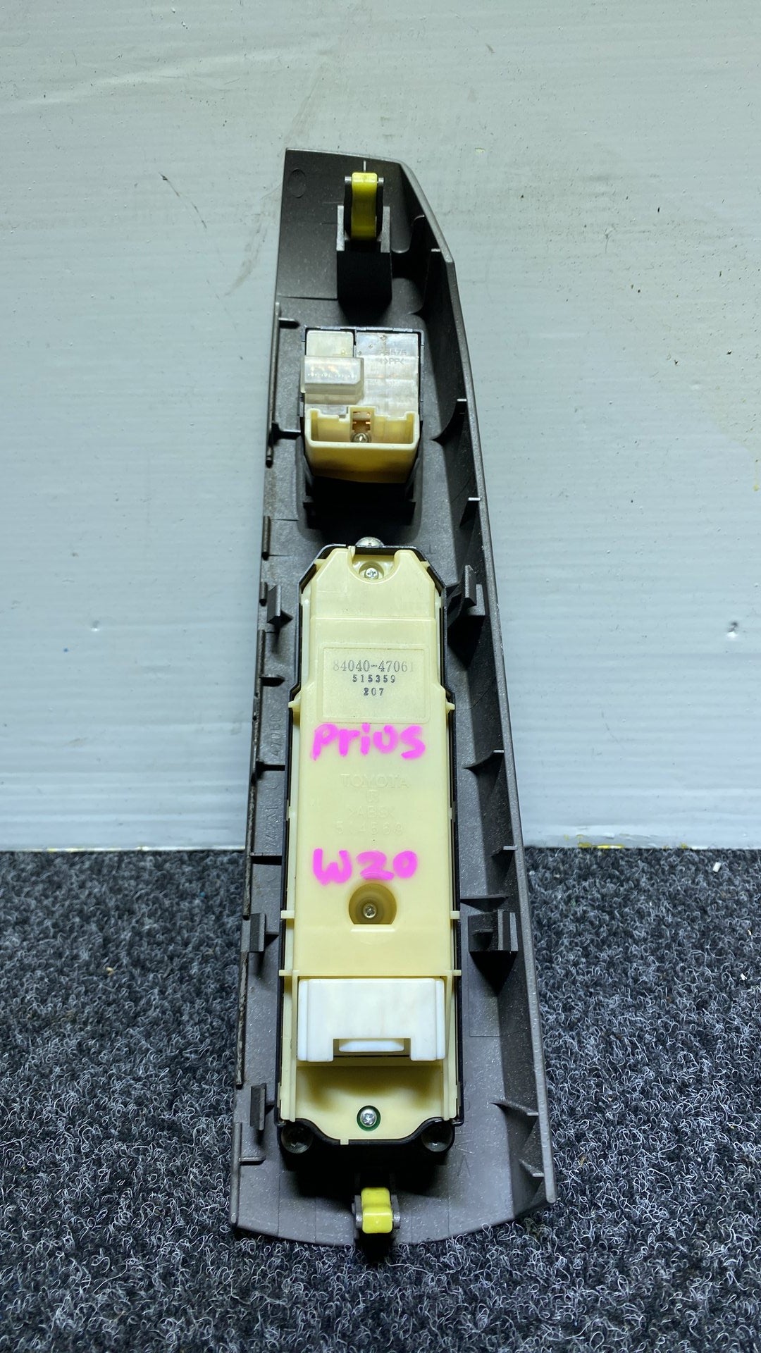 2008 Used Toyota Prius Master Power Window Switch, see pics ,