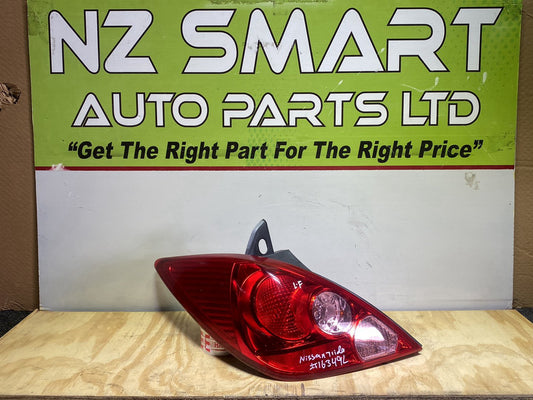 2007 Nissan Tiida C11 - Left Taillight PN: P4086