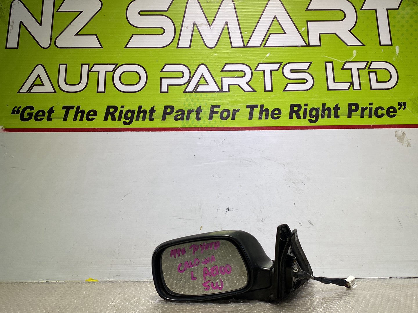 1996 Used Toyota Corolla- Left Door Mirror PN: see photos