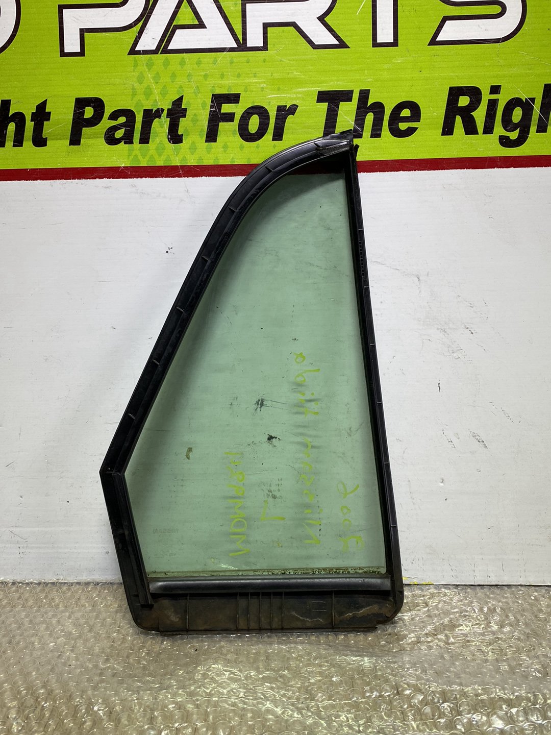 2006 Nissan Tiida- Left Rear Quarter Door Glass PN: M31.08