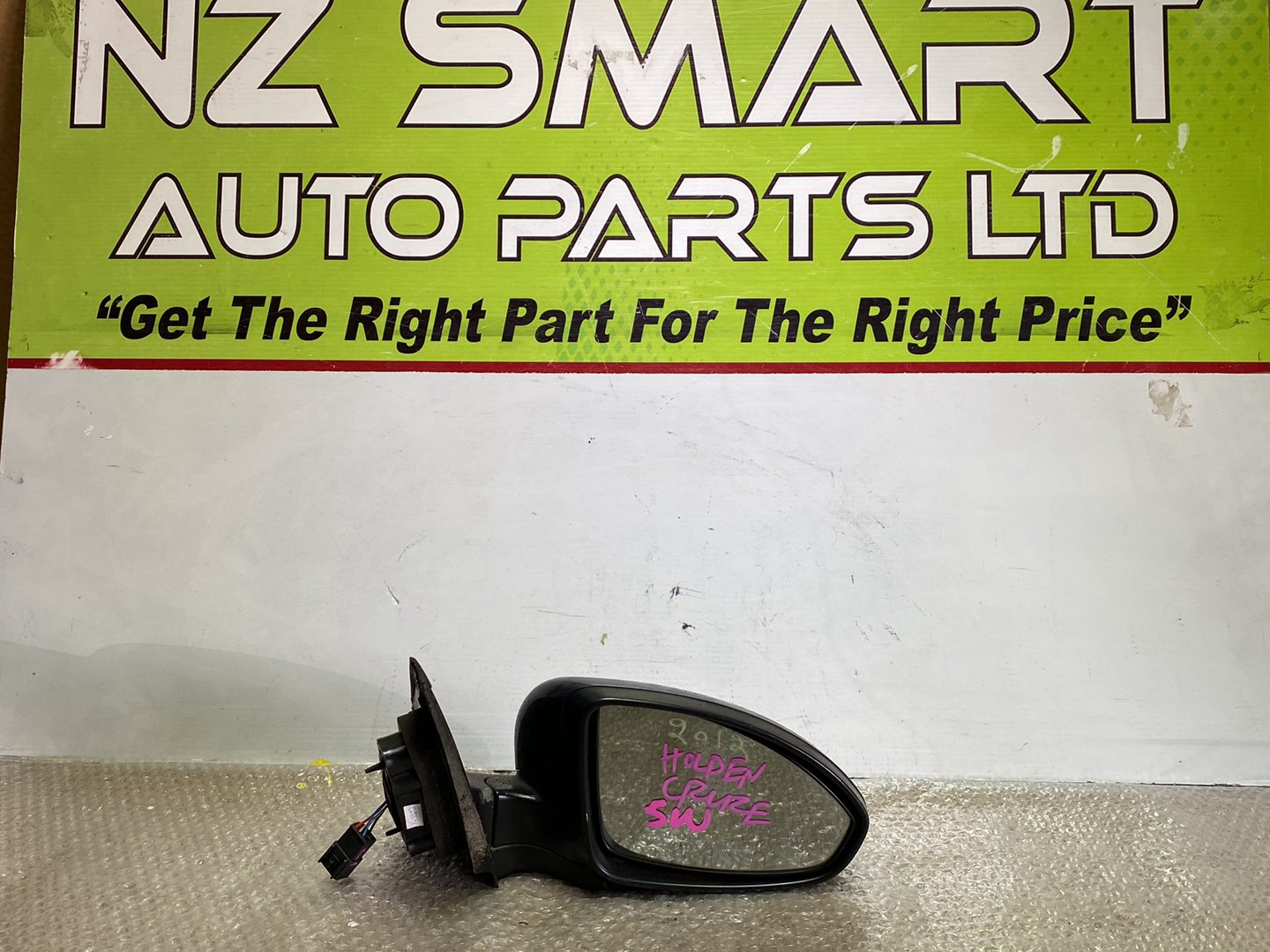2012 Holden Cruze- Right Door Mirror PN: 5 wires