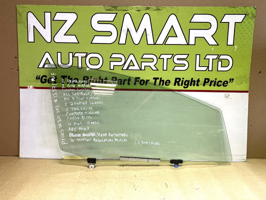 2013 Used Toyota Prius ZVW30 - Right Front Door Glass