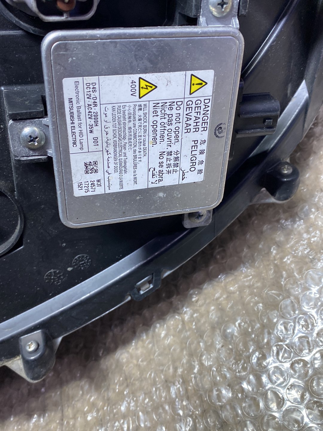 2013 Mazda CX-5- Right Headlight PN: see photos