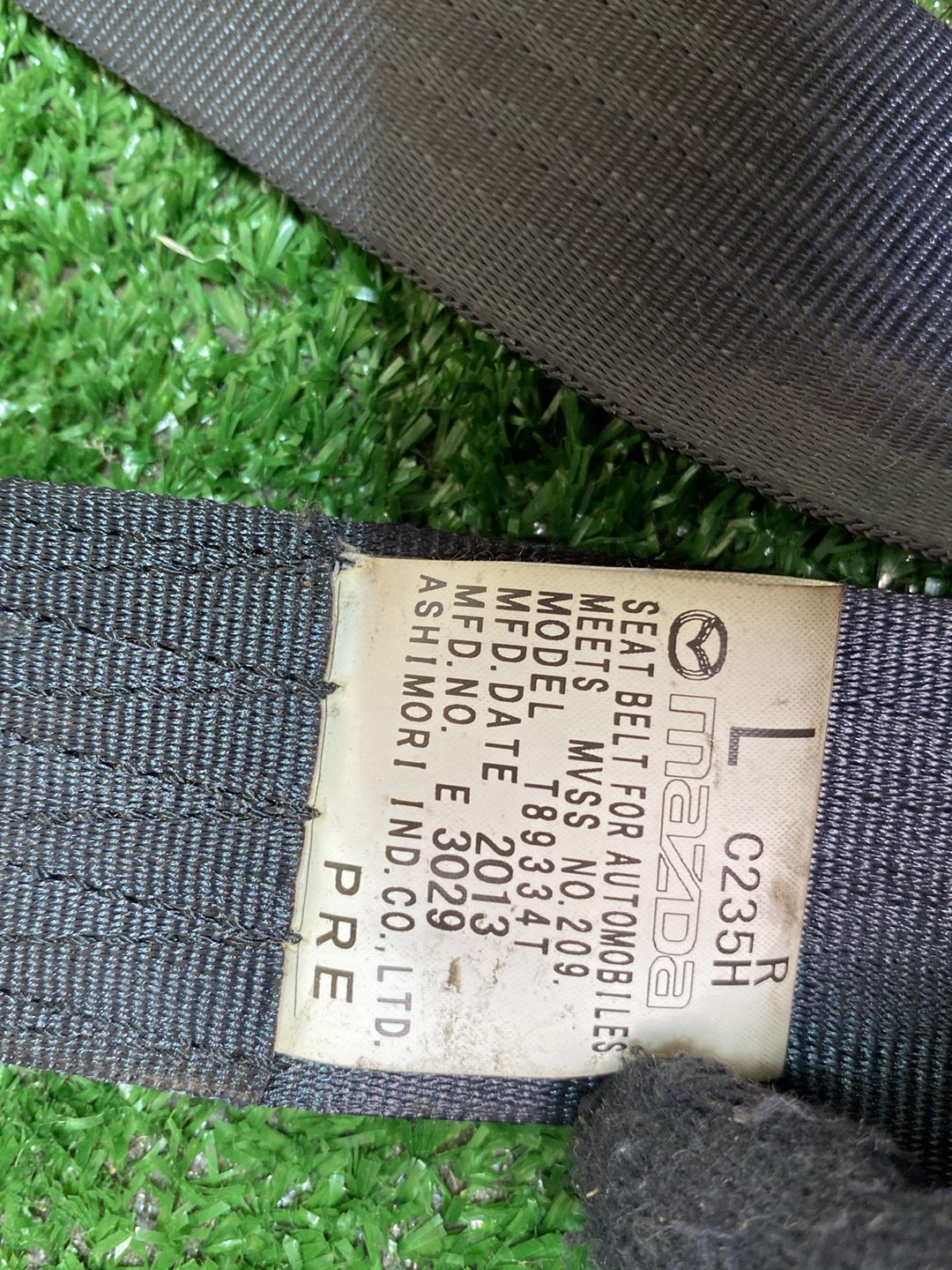 2013 Nissan Lafesta CWFFWN - Right Front Seat Belt PN: See photos