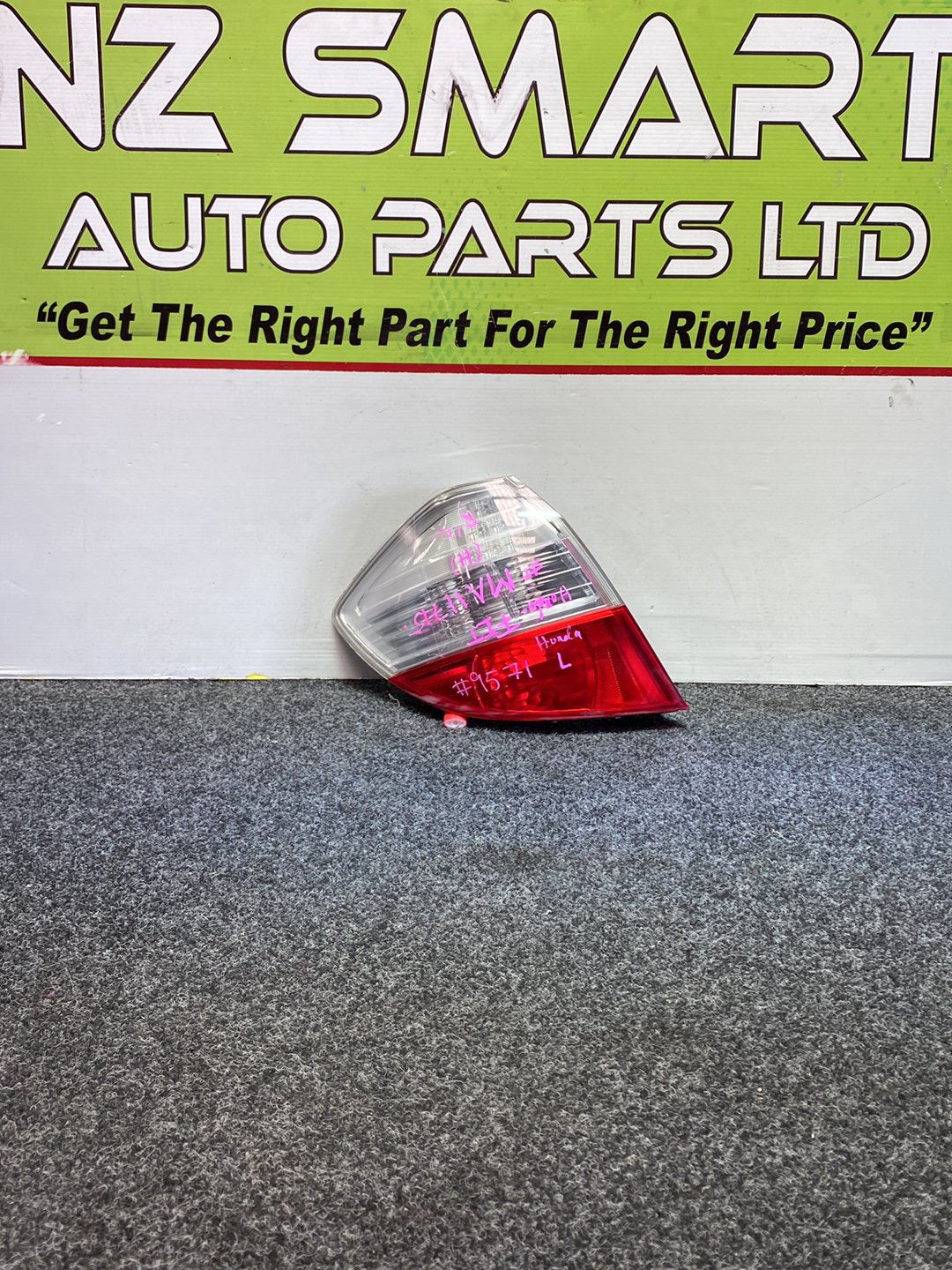 2008 Honda Fit - Left Taillight PN: p7612