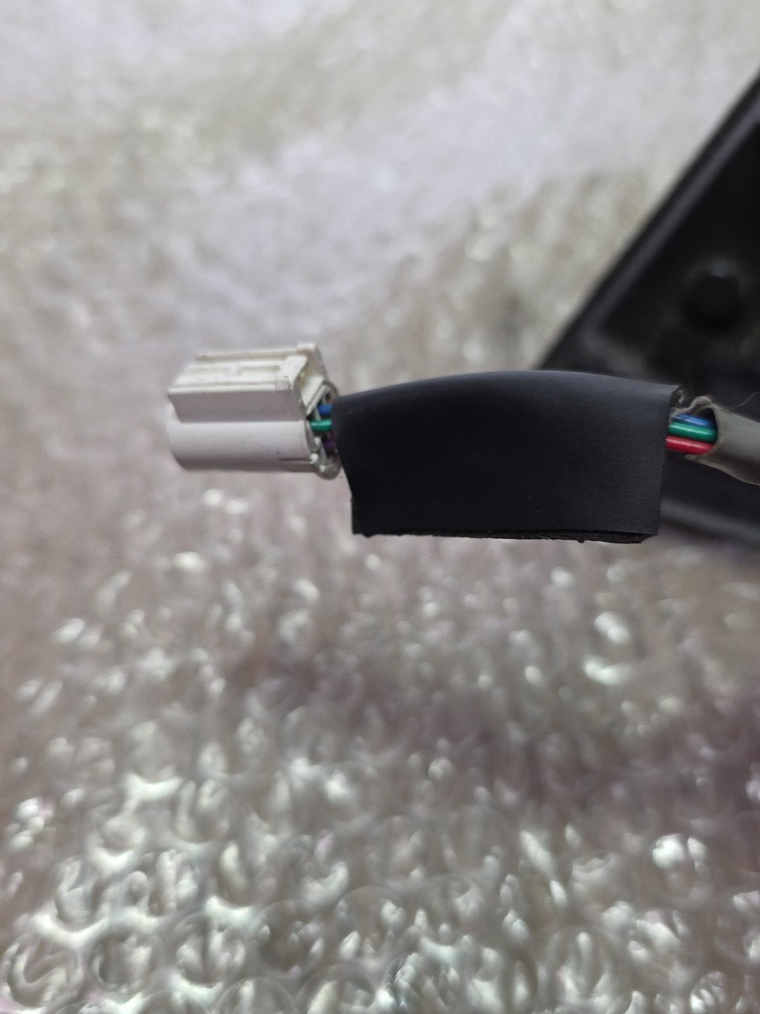 2004 Used Toyota Corolla- Left Door Mirror PN: 5 wires