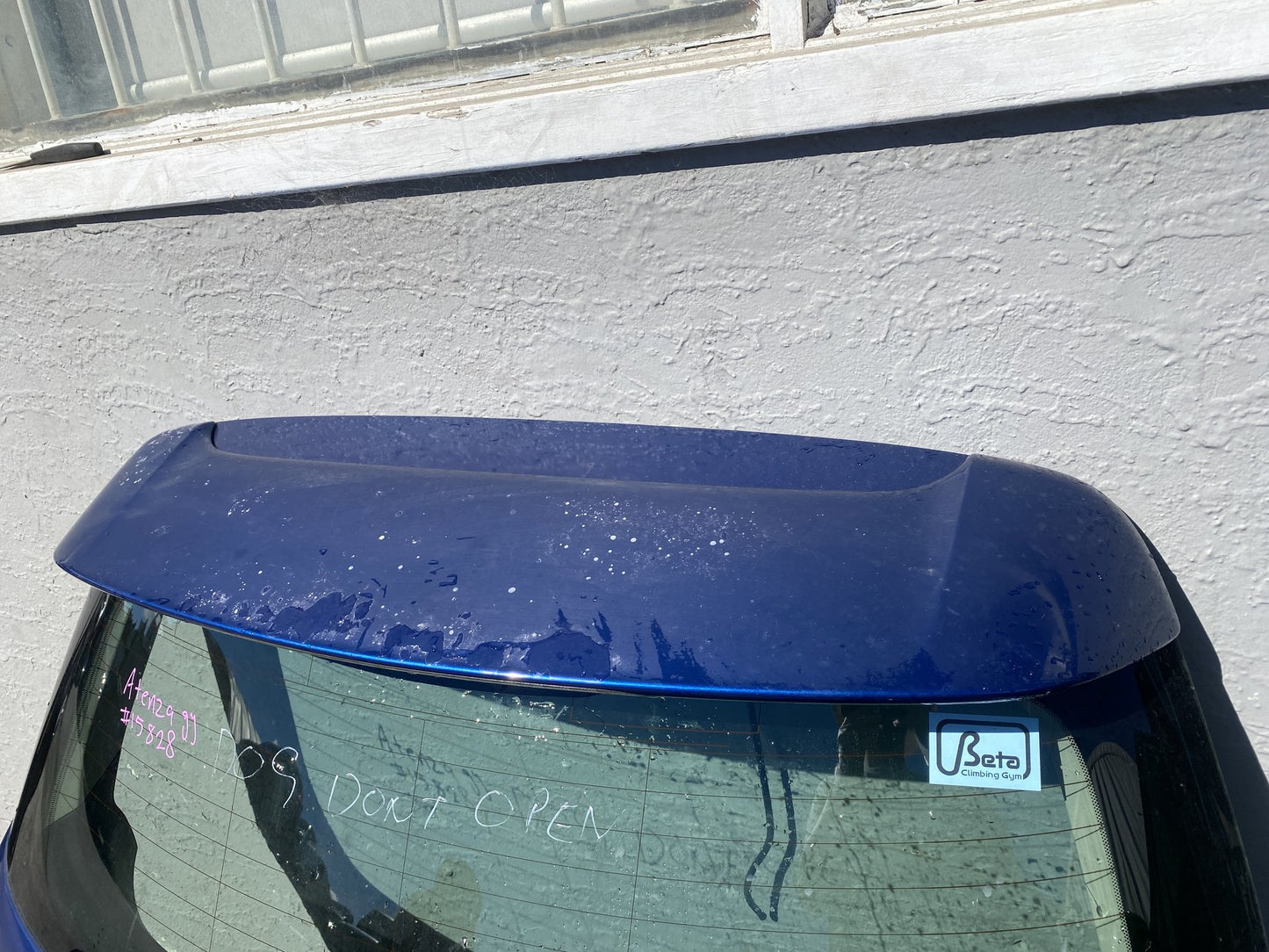 2006 Mazda Atenza GY3W - Tailgate