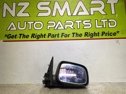 2005 Holden Rodeo- Right Door Mirror PN: 3 pin