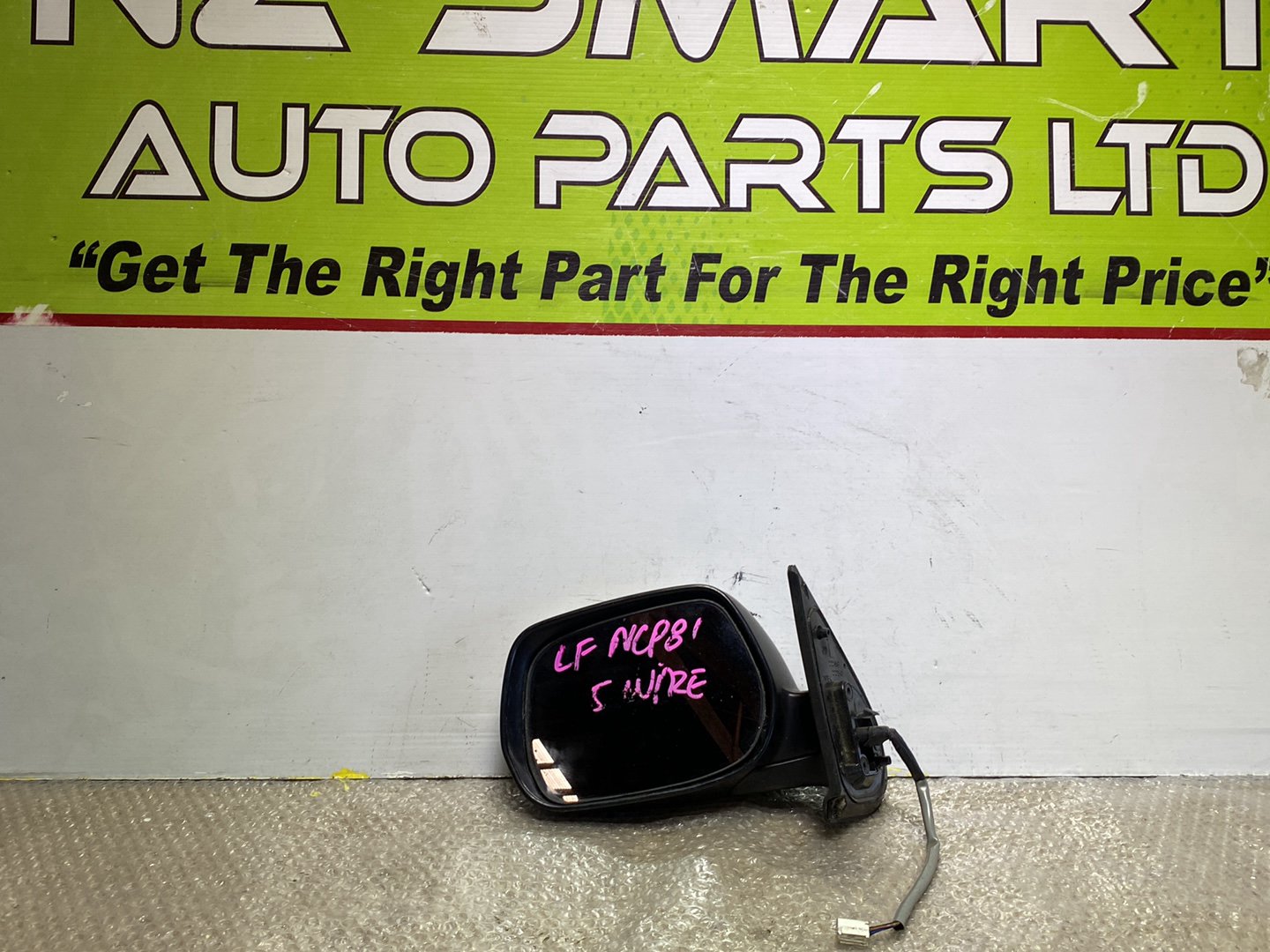 2006 Used Toyota Sienta- Left Door Mirror PN: 5 wires
