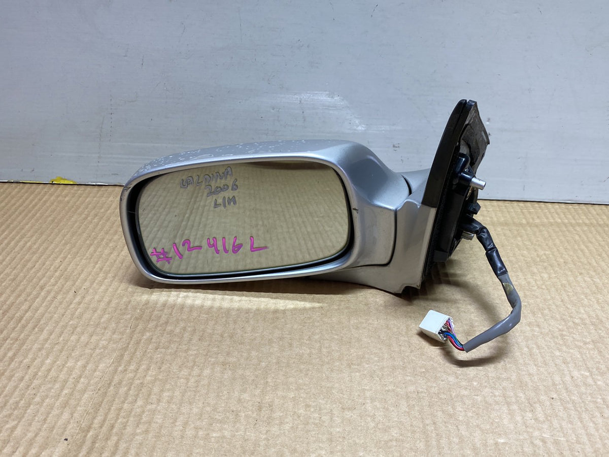2006 Used Toyota Caldina - Left Door Mirror PN: 7 wires
