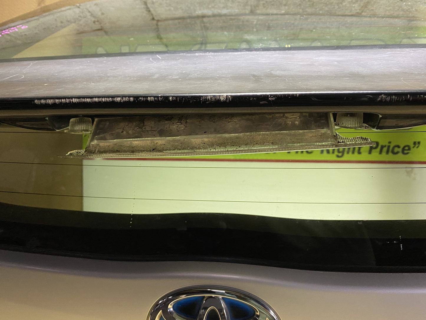 2014 Toyota Prius ZVW30 - Tailgate