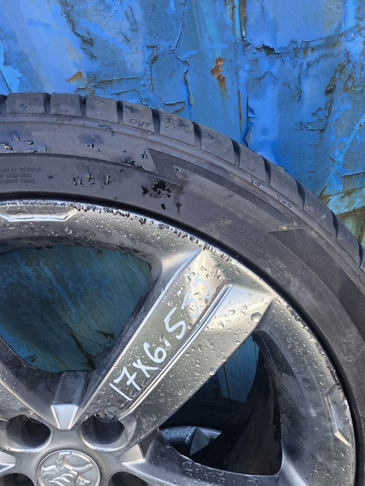 Mag Wheel Set PN: Stud Pattern 5x105/ Wheel Size 17x6.5JJ/ Offset 41.5