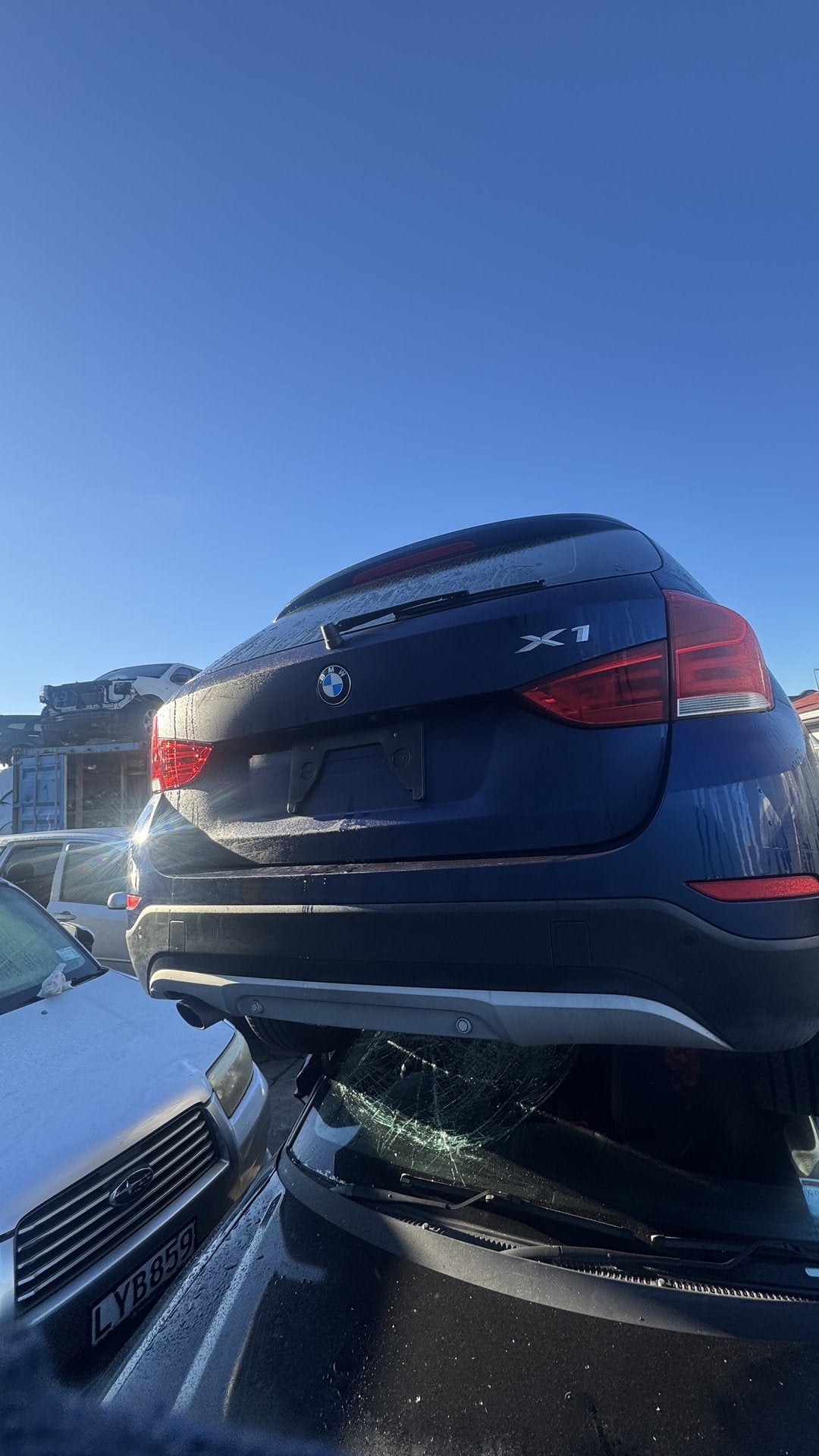 2013 BMW X1 sDrive20i WBAVL32090VU75318  Dismantling For Parts