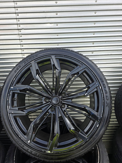 BGW Mag Wheel Set PN: 22X9.5JJ 5X130 265/35/22 OFF 30