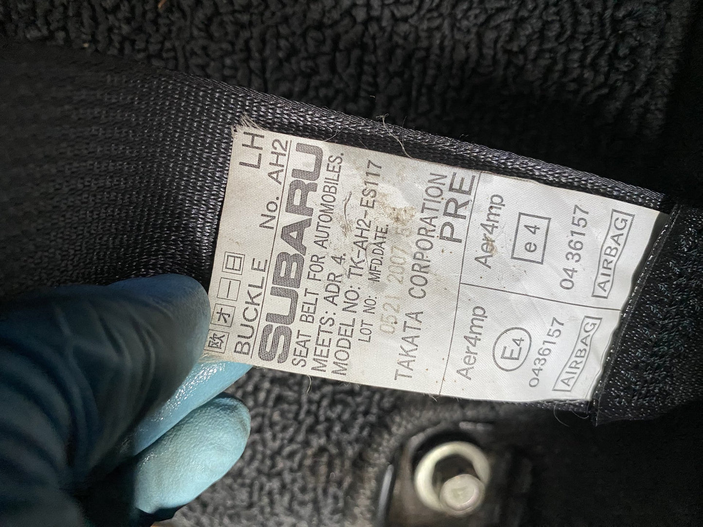 2007, Subaru, Impreza, SGT Dismantling For Parts