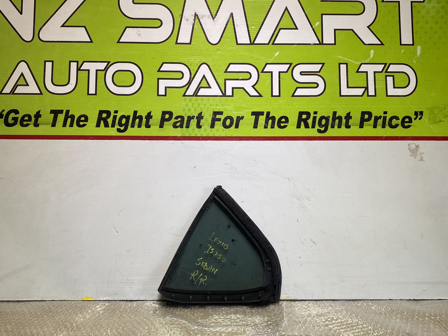 2007 Used Lexus IS250- Right Rear Quarter Door Glass PN: Tint Number M31S8