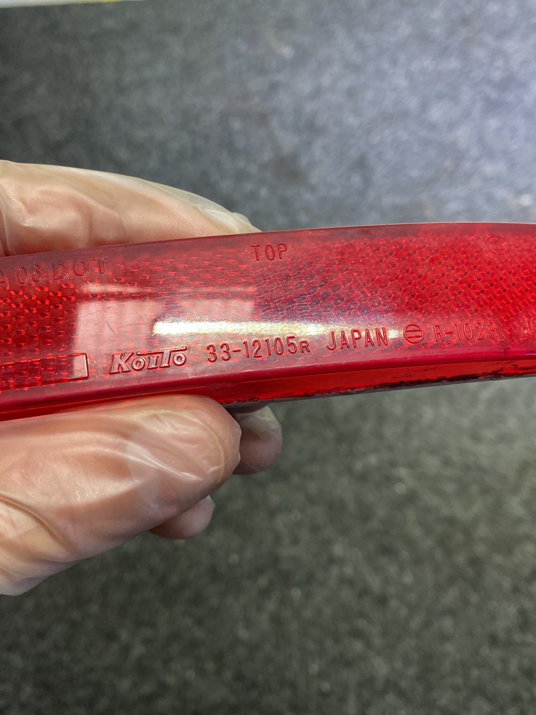2010 Nissan Juke YF15 - Right Rear Bumper Reflector PN: see photos