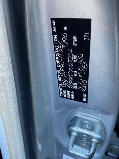 2007 Toyota Vitz SCP90