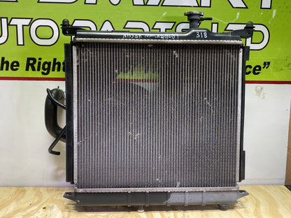 2012 Nissan March IV K13 K13 - Radiator PN: radiator fan