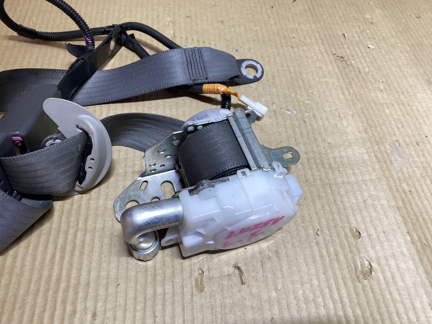 2013 Used Toyota Prius ZVW30 - Left Front Seat Belt PN: see photo
