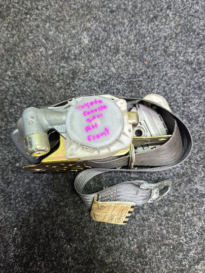 2001 Toyota Allex-Allex I F15 DE3FS- Right Front Seat Belt PN: 7J8960-P