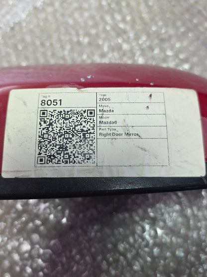2005 Mazda Atenza- Right Door Mirror PN: 3 wires