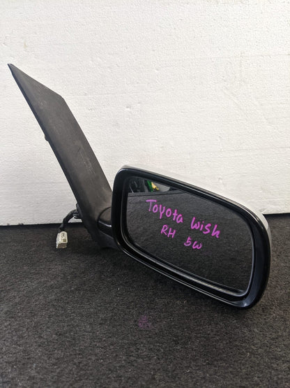 2006 Used Toyota Wish - Right Door Mirror PN: 5 wire