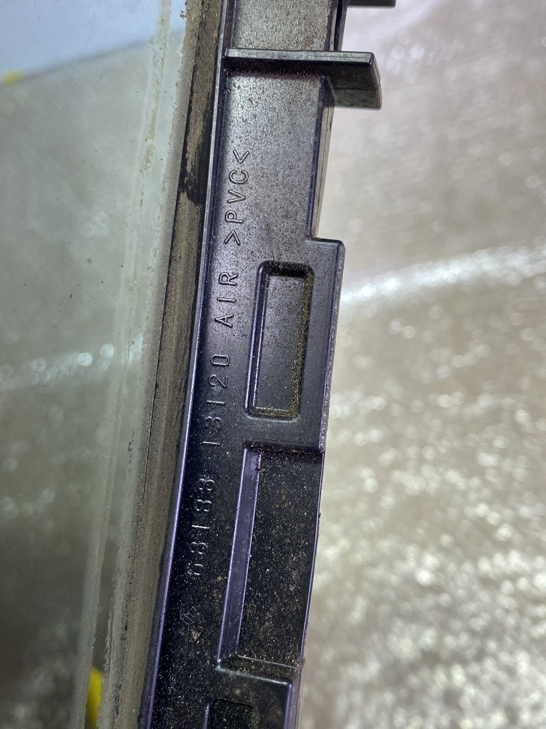 2007 Used Toyota Corolla- Right Rear Quarter Door Glass PN: see photos