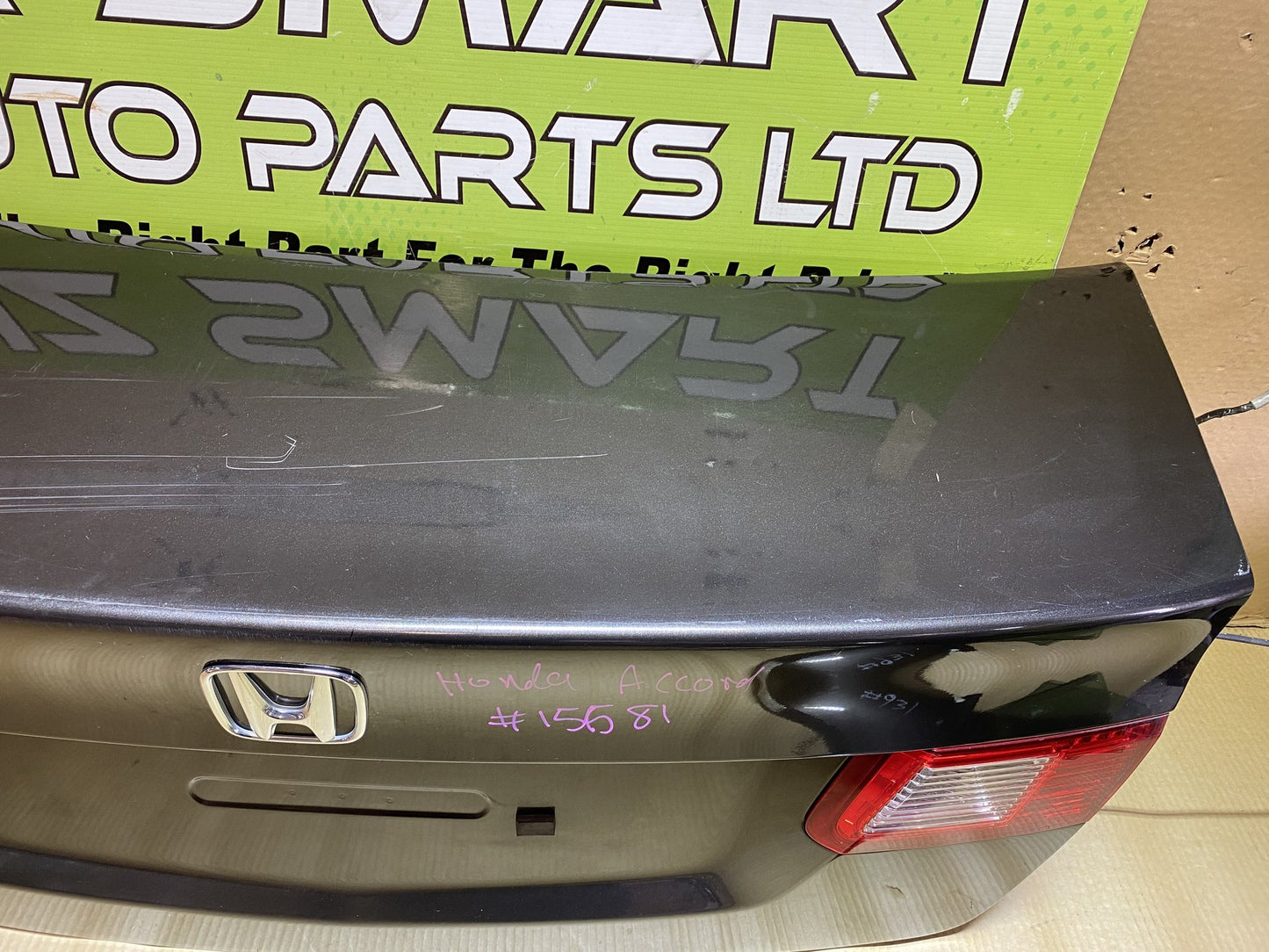 2008 Honda Accord - Bootlid