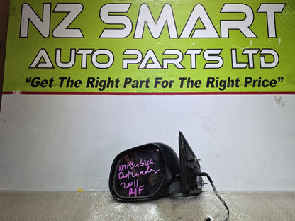 2011 Mitsubishi Outlander- Left Door Mirror PN: 3 wires