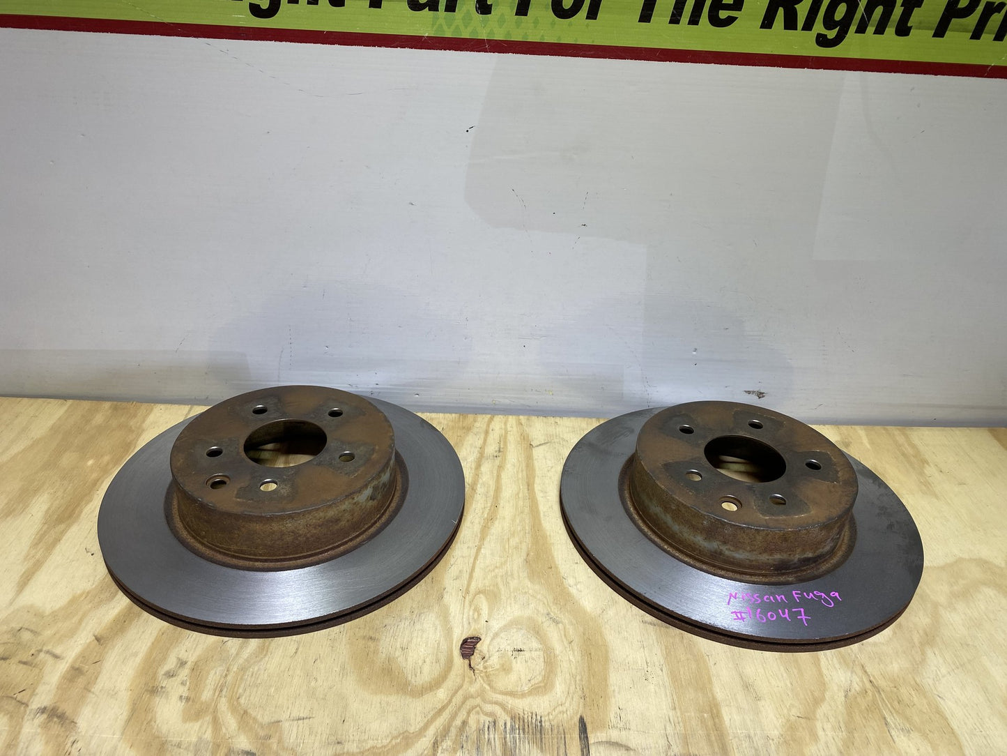 2006 Nissan Fuga - Rear Brake Disc/Drum
