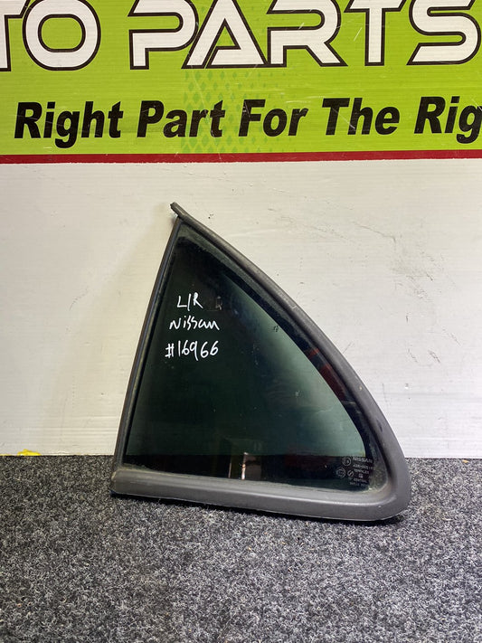 2002 Nissan Pulsar - Left Rear Quarter Door Glass PN: Tint Number M2A2