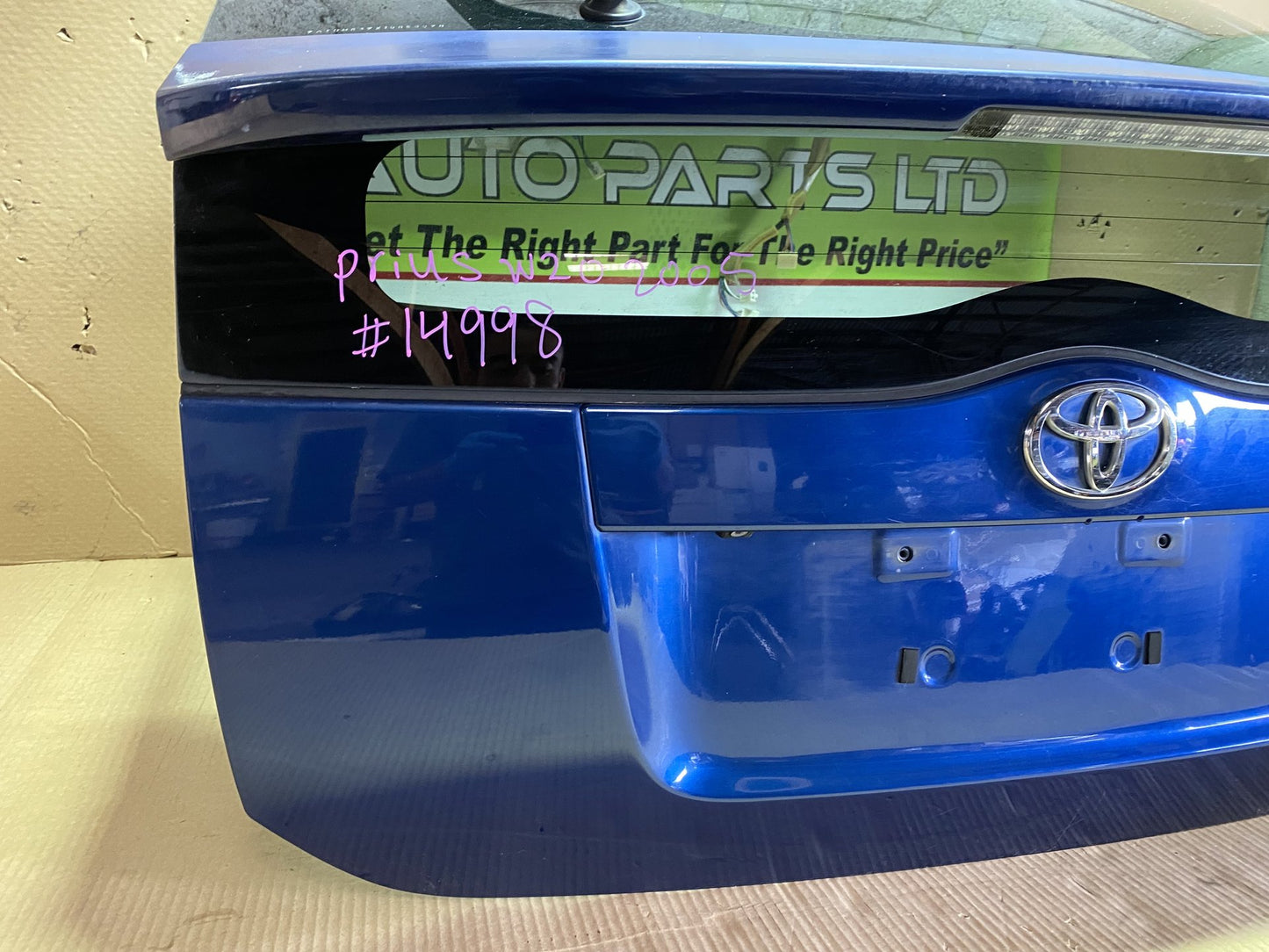 2005 Used Toyota Prius W20 - Tailgate