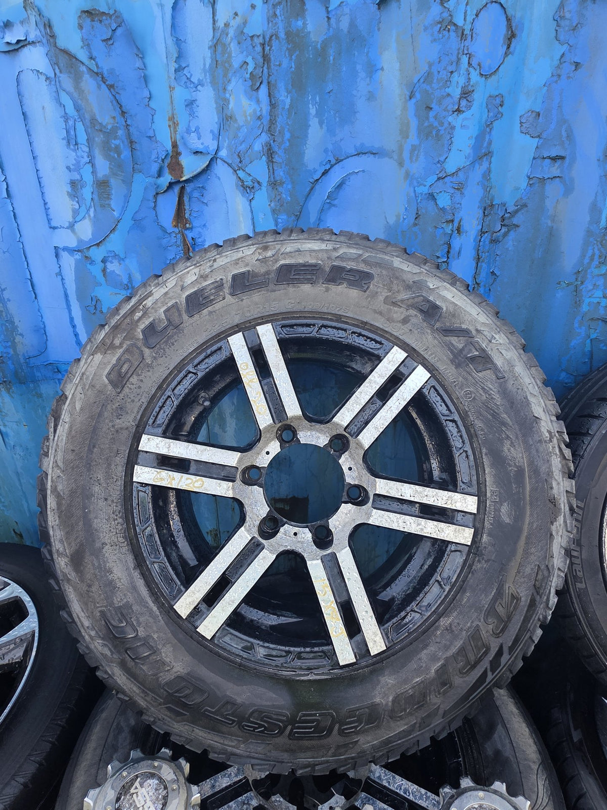 - Mag Wheel Set PN: Stud Pattern 6x130/ Wheel Size 15x7JJ/ Offset 20