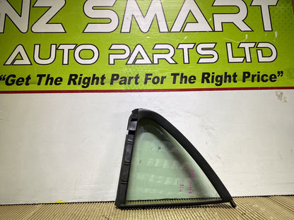 2002 Nissan Bluebird- Right Rear Quarter Door Glass PN: see photos