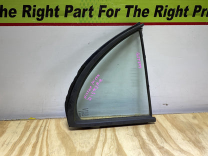 2012 Nissan Micra - Right Rear Quarter Door Glass