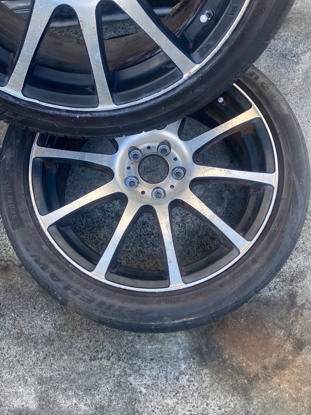 - Mag Wheel Set PN: schnitzer 5x100 Stud pattern