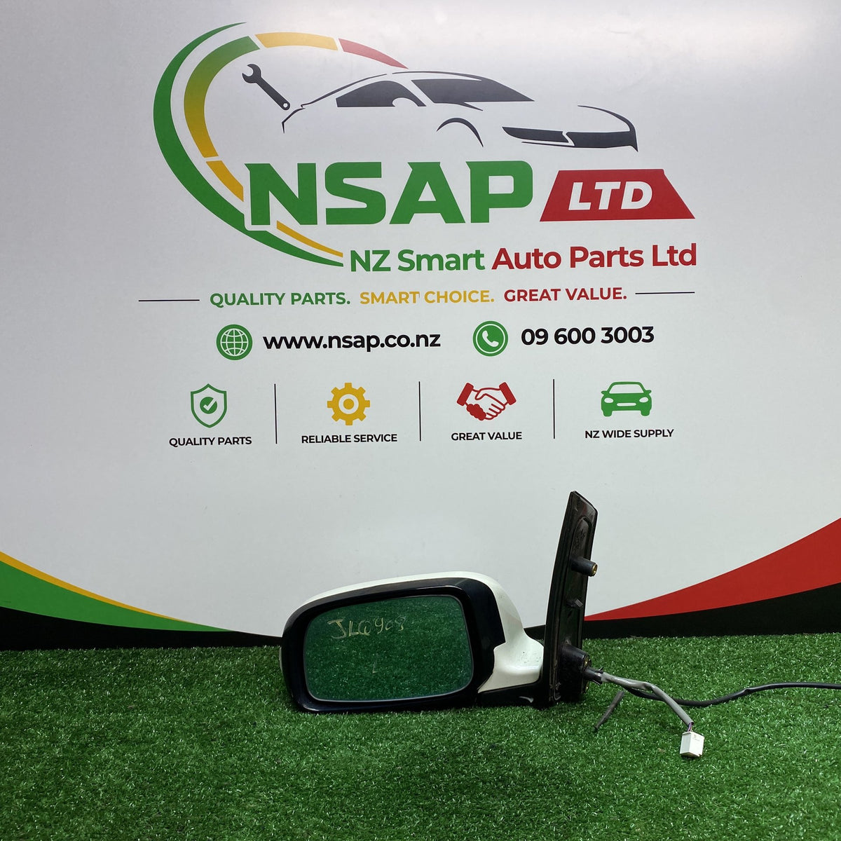 2006 Used Toyota Wish - Left Door Mirror PN: 2 Wires