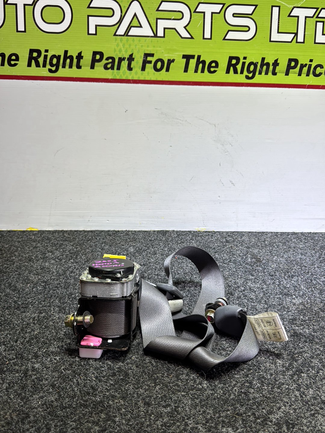 2005 Honda Accord-Accord CG7 ZVW30- Left Front Seat Belt PN: Model No TTC-AF8-HT022