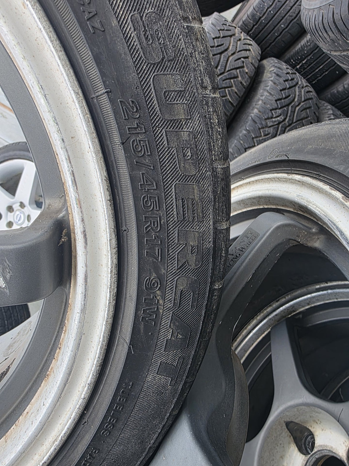 Mag Wheel Set 4x100 Stud Pattern/ Wheel Size: 17x7 JJ/ Offset: 42