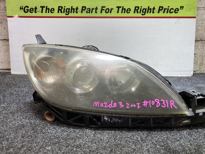 2007 Mazda Axela - Left Headlight Manual Adjust/ Non Hid/ Stanley P2951
