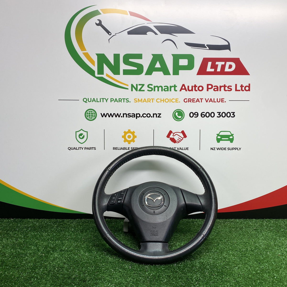 2006 Mazda Axela BK - Steering Wheel PN: BP4N32980C